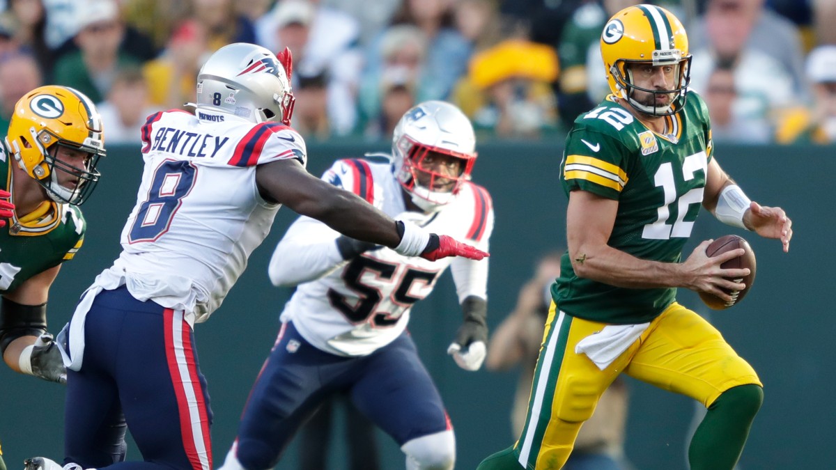 Patriots linebacker relishes opportunity to face Aaron Rodgers