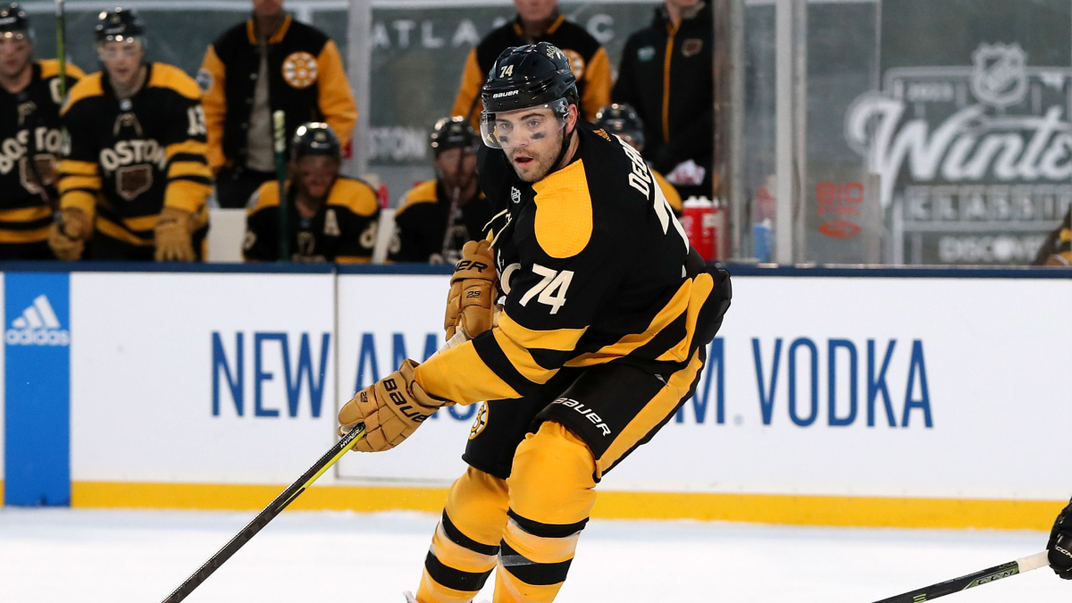 Boston Bruins' Jake DeBrusk placed on injured reserve