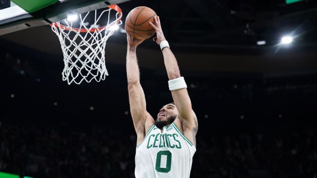 Boston Celtics star Jayson Tatum