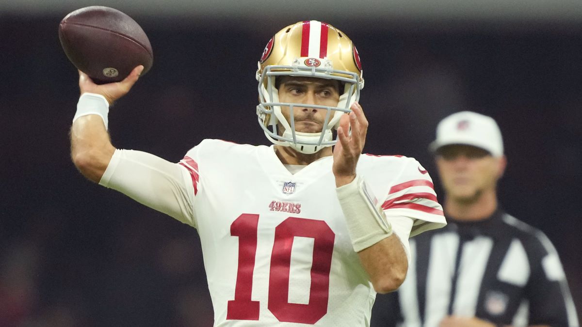 Zach Wilson injury spurs discussion about a possible Jimmy Garoppolo trade