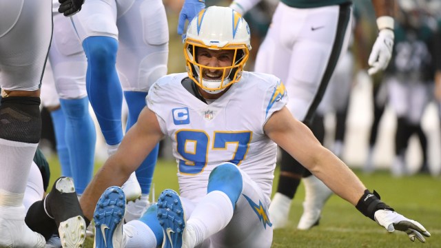 Los Angeles Chargers pass rusher Joey Bosa