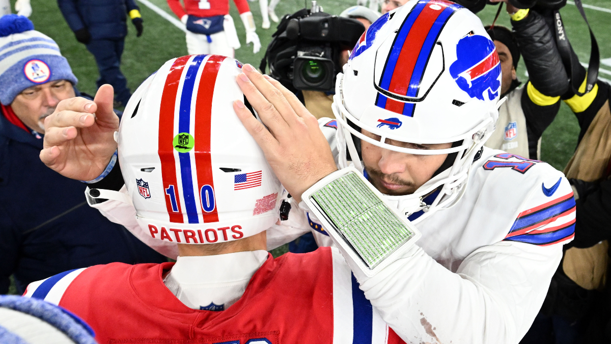 New England Patriots 23-35 Buffalo Bills, Bills clinch no. 2 seed