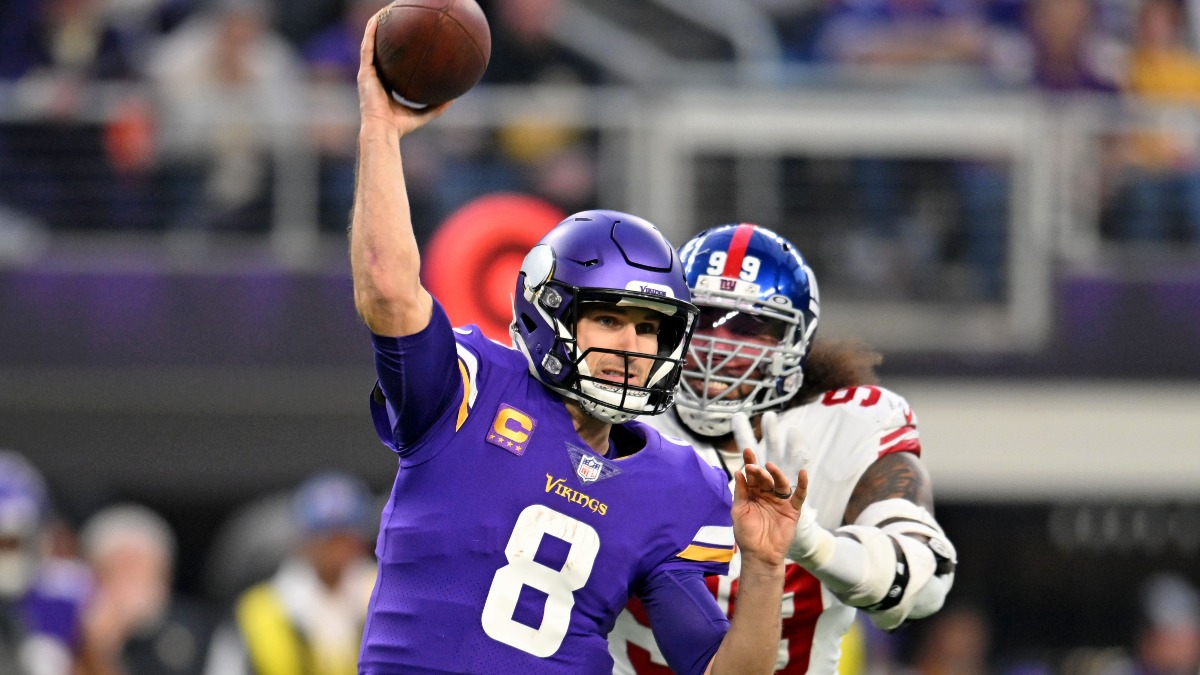 Bleacher Report - Final play of Vikings season: Kirk Cousins