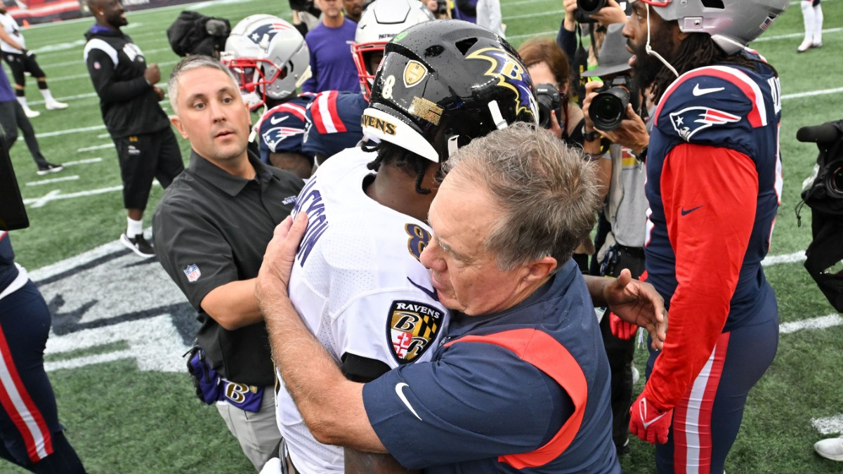 Lamar Jackson details hilarious pre-draft visit with Bill Belichick