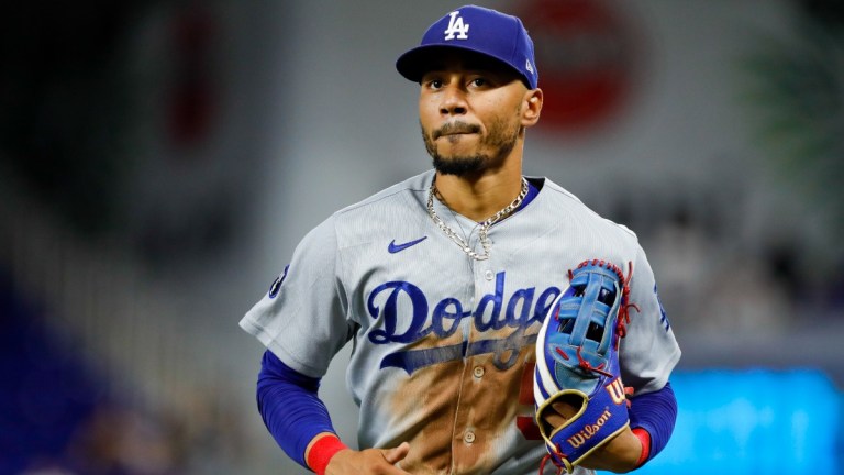 Los Angeles Dodgers outfielder Mookie Betts