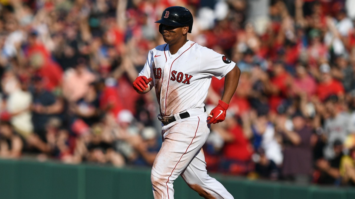 Red Sox know Rafael Devers is a budding star, even if MLB won't officially  tag him as one - The Athletic