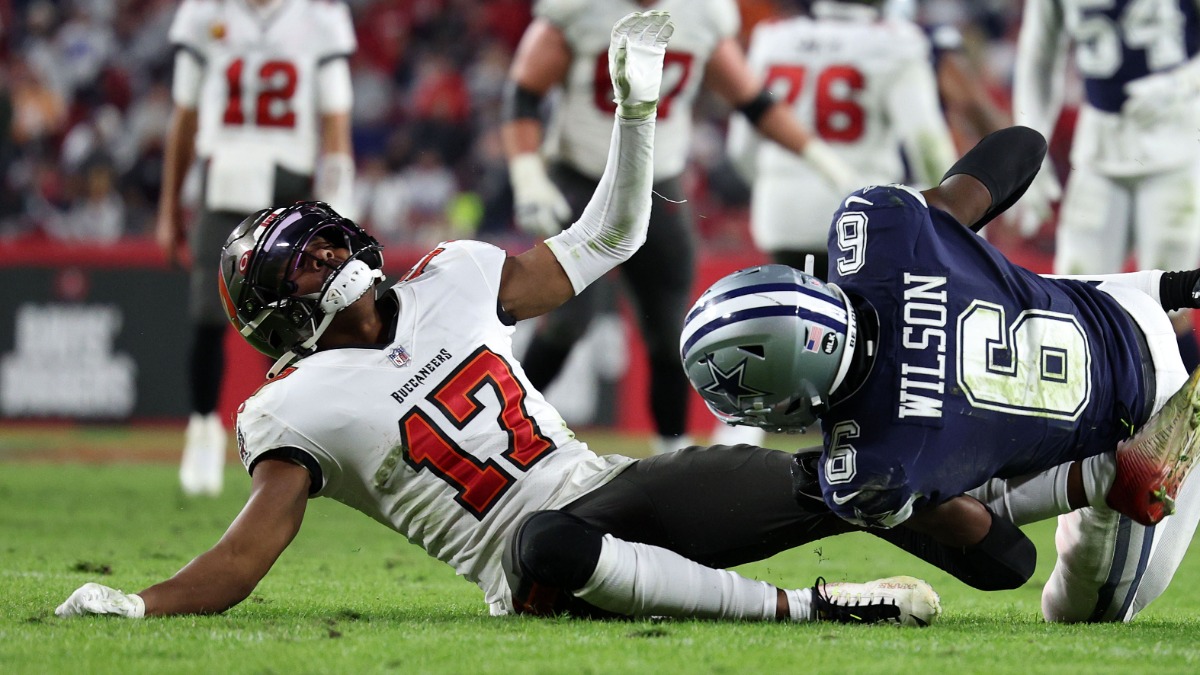 Russell Gage INJURY Replay vs Cowboys, Cowboys vs Buccaneers