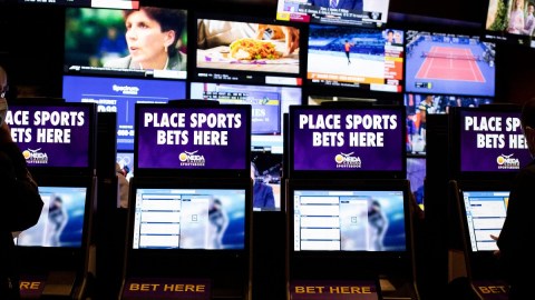 Sports betting kiosks