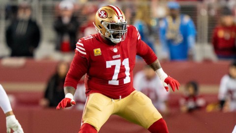 San Francisco 49ers offensive tackle Trent Williams