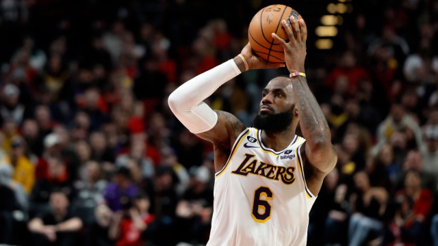 Los Angeles Lakers forward LeBron James