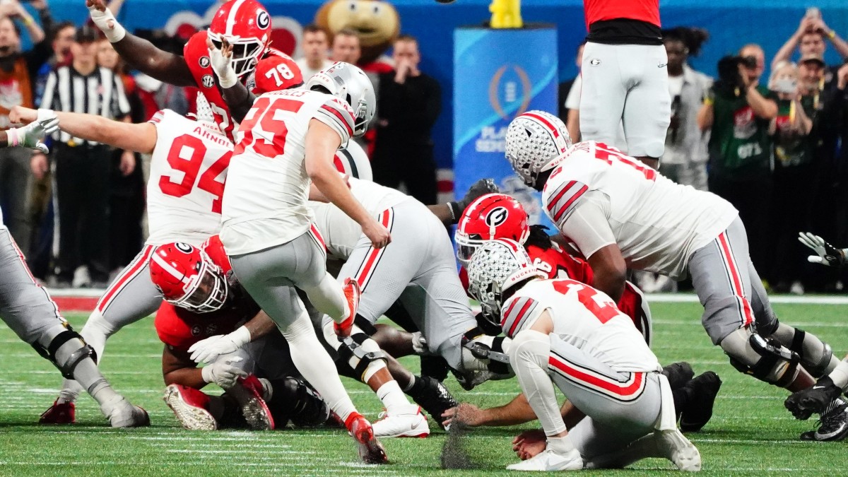 This View Of New Year’s Countdown, Ohio State’s Missed Kick Is
Incredible