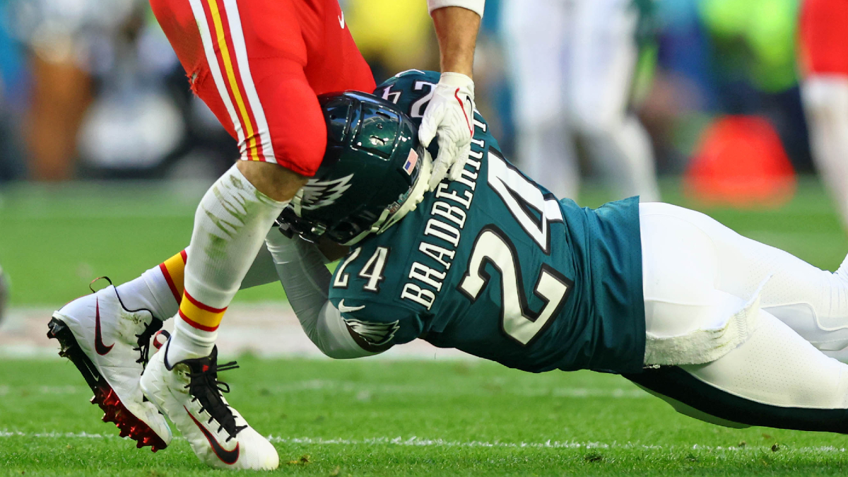 Eagles CB James Bradberry on crucial third-down penalty: 'It was