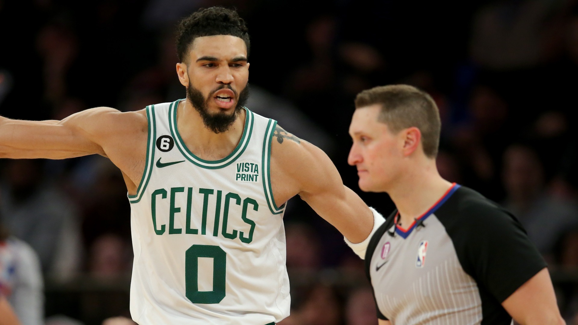 What Jayson Tatum Said Before Bogus Ejection In Celtics Loss