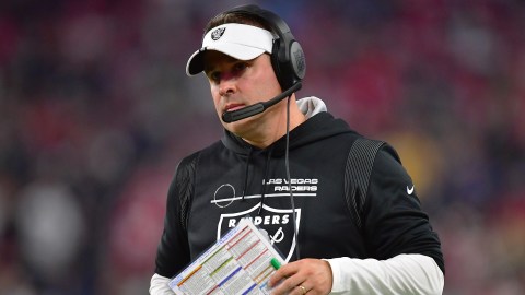 Former Las Vegas Raiders head coach Josh McDaniels