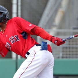 Boston Red Sox prospect Miguel Bleis