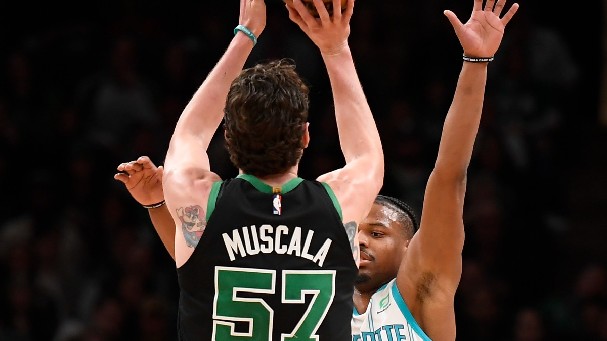 The touching reason why new Celtics player Mike Muscala wears 57