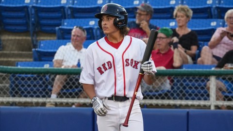 Boston Red Sox prospect Mikey Romero