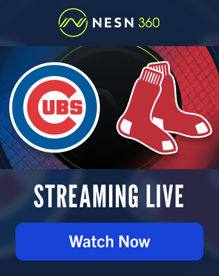 Chicago Cubs at Boston Red Sox gameday matchup graphic