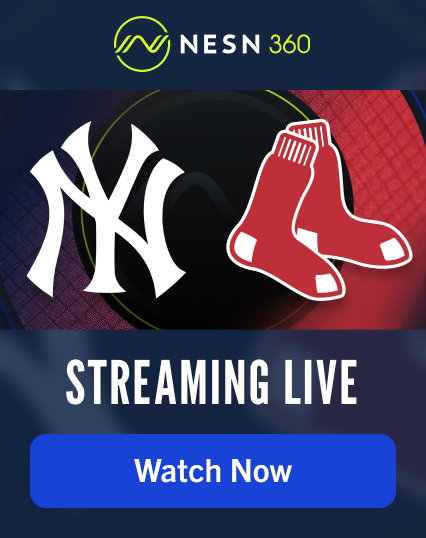 New York Yankees at Boston Red Sox gameday matchup graphic