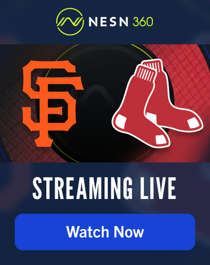 San Francisco Giants at Boston Red Sox gameday matchup graphic