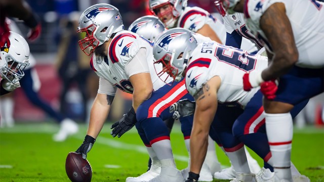 New England Patriots offensive line