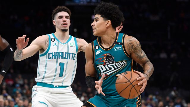 NBA: Detroit Pistons at Charlotte Hornets