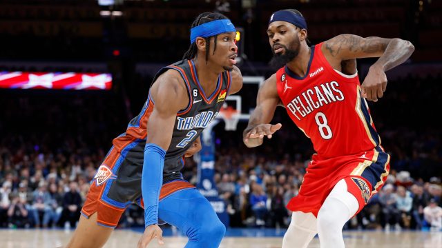 NBA: New Orleans Pelicans at Oklahoma City Thunder