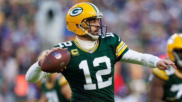 Green Bay Packers quarterback Aaron Rodgers