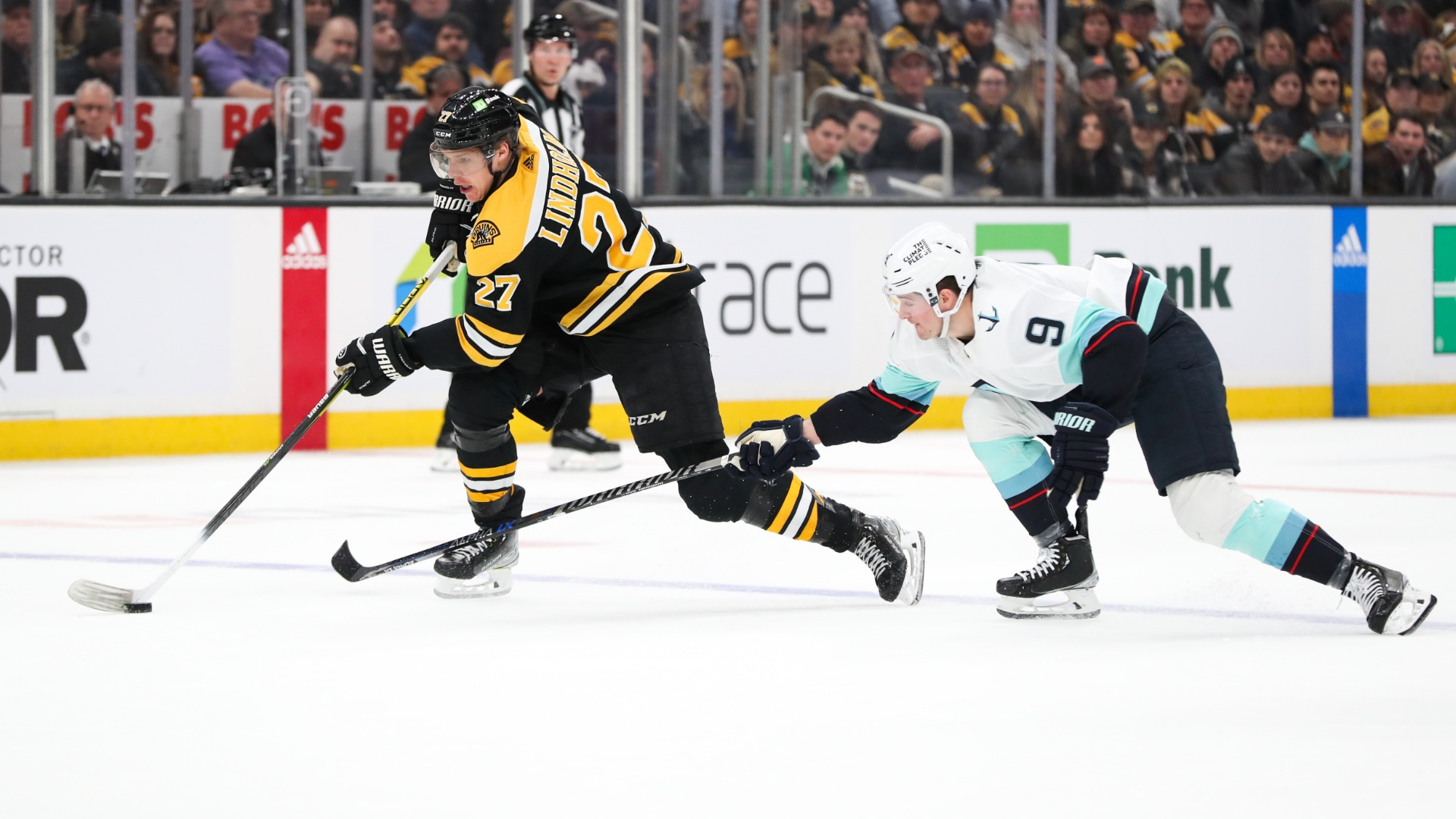 Projected Bruins-Kraken Lines, Pairings: Berkshire Bank Hockey Night In ...