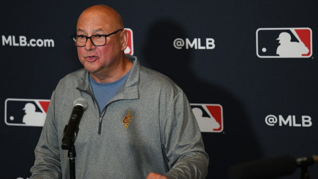 Cleveland Guardian manager Terry Francona
