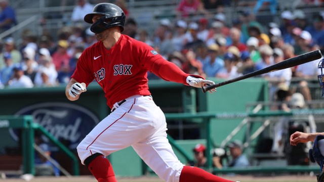 Boston Red Sox outfielder Adam Duvall