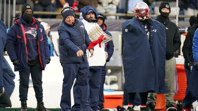 New England Patriots head coach Bill Belichick