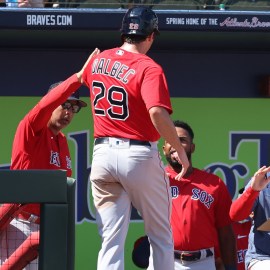 Boston Red Sox first baseman Bobby Dalbec