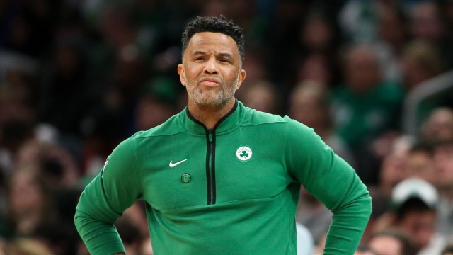Boston Celtics assistant coach Damon Stoudamire
