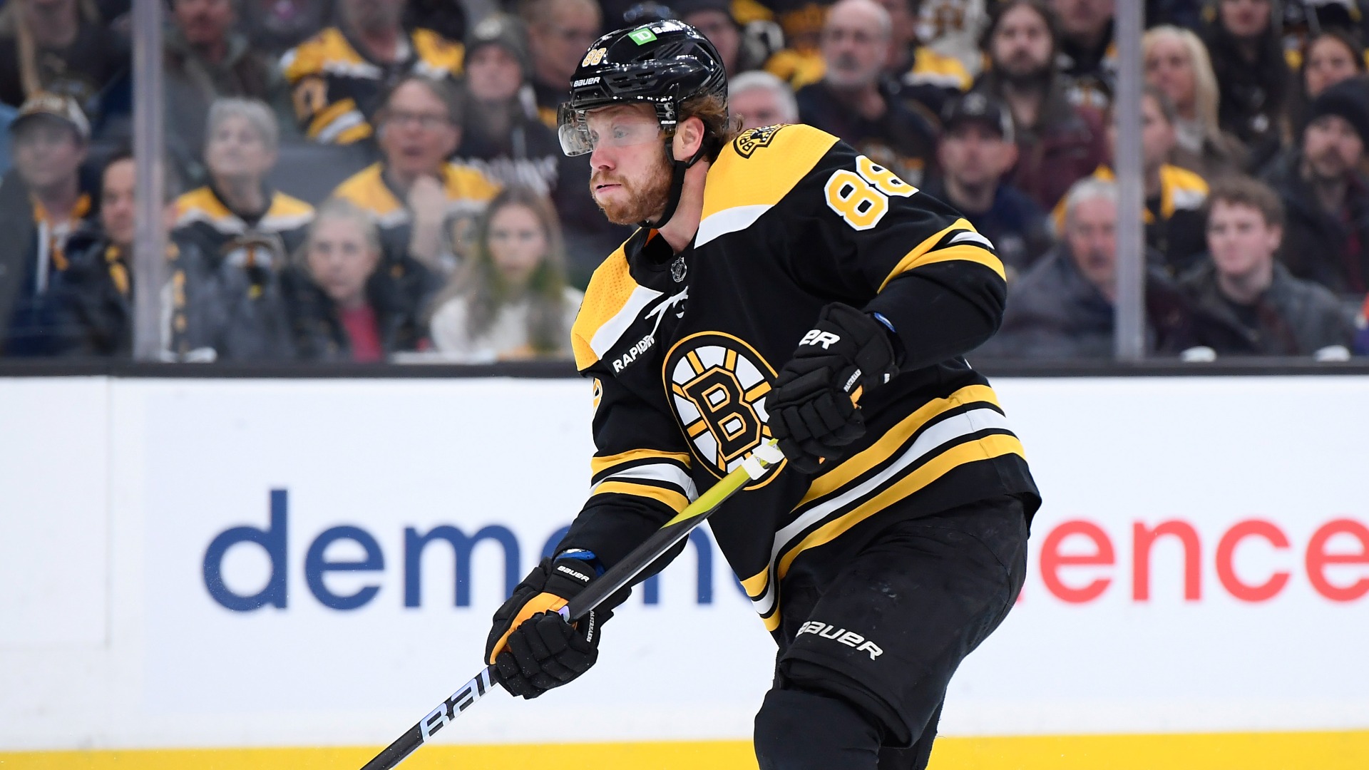 Bruins' OT Win Vs. Blue Jackets Was All About David Pastrnak