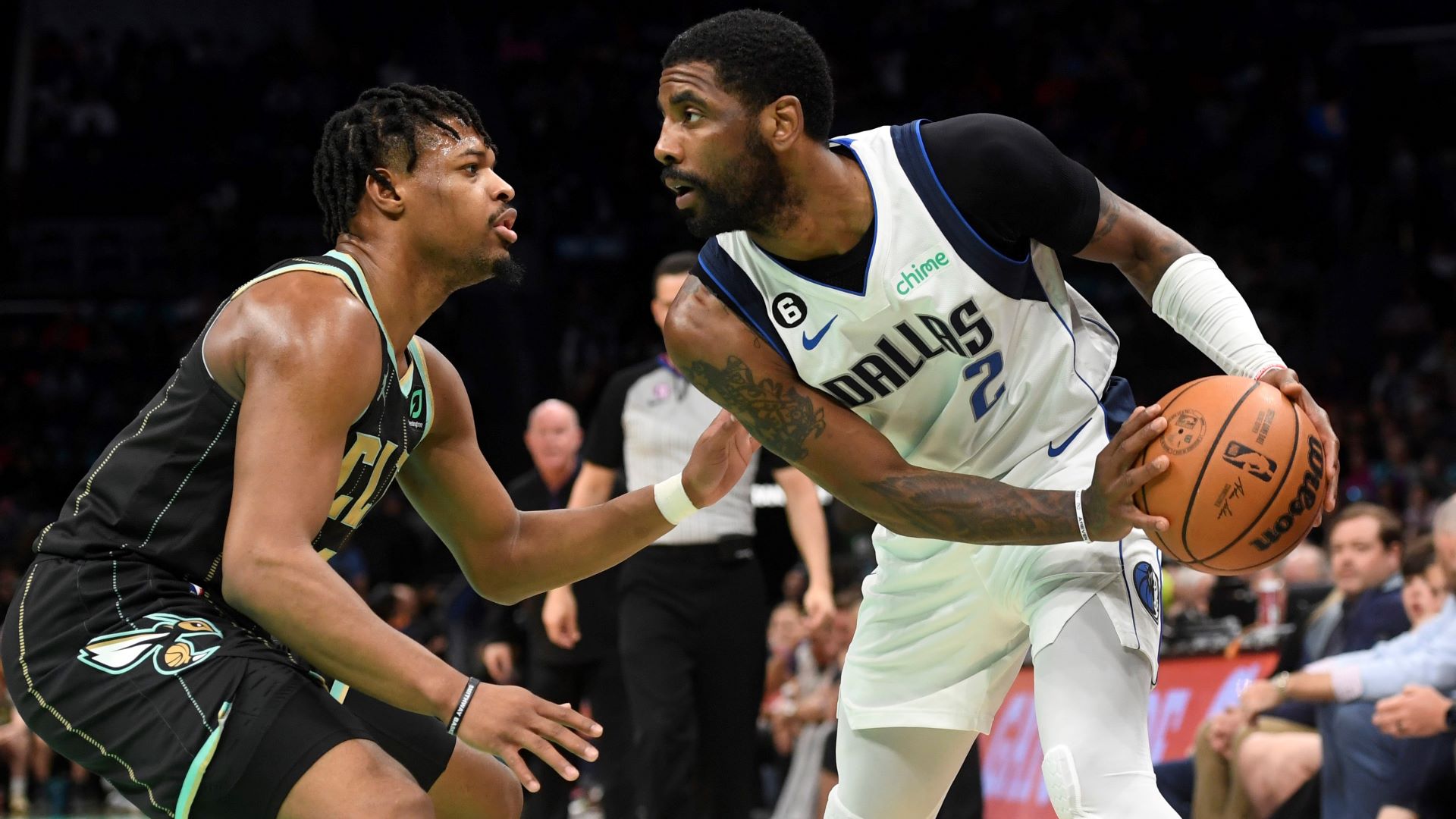 Kyrie Irving Explains Getting Fan Ejected From Mavericks-Hornets Game