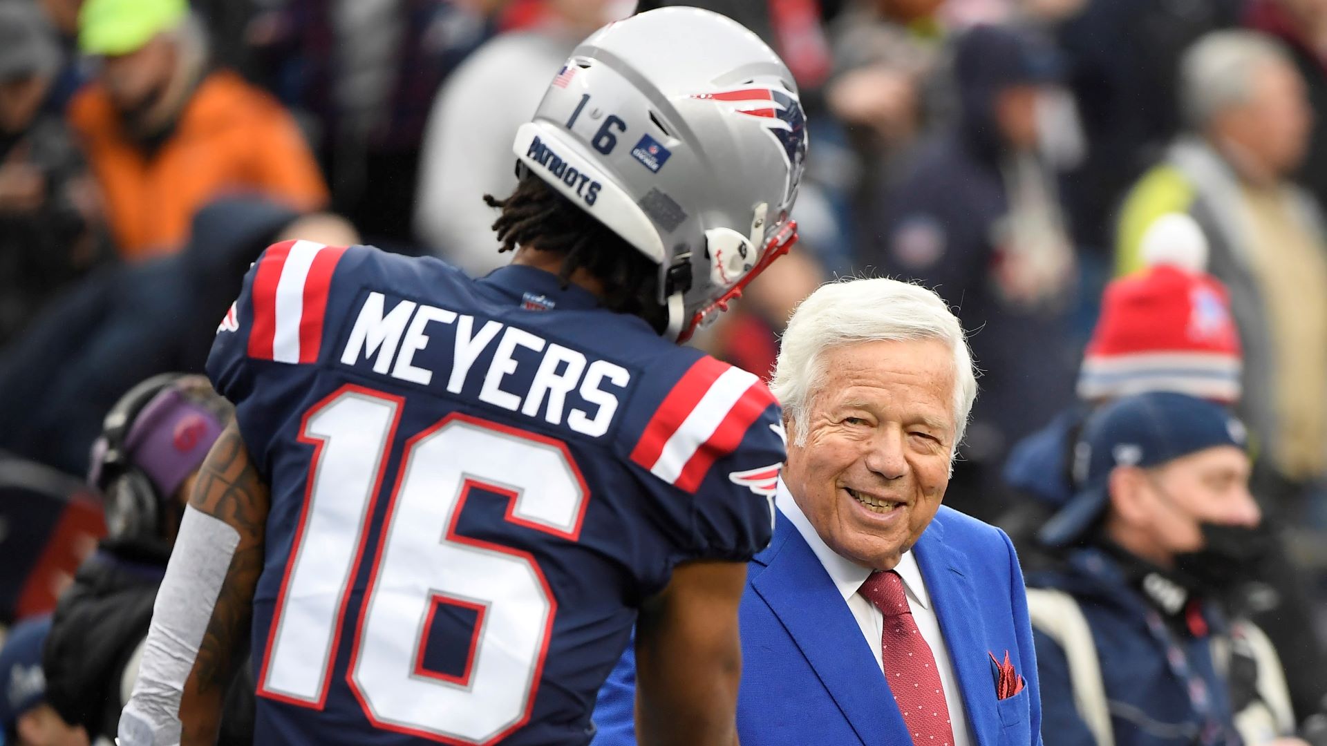 Players unhappy about Patriots not re-signing Jakobi Meyers