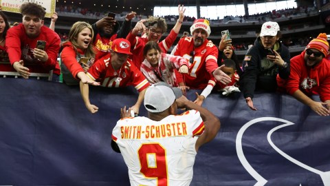 New England Patriots wide receiver JuJu Smith-Schuster