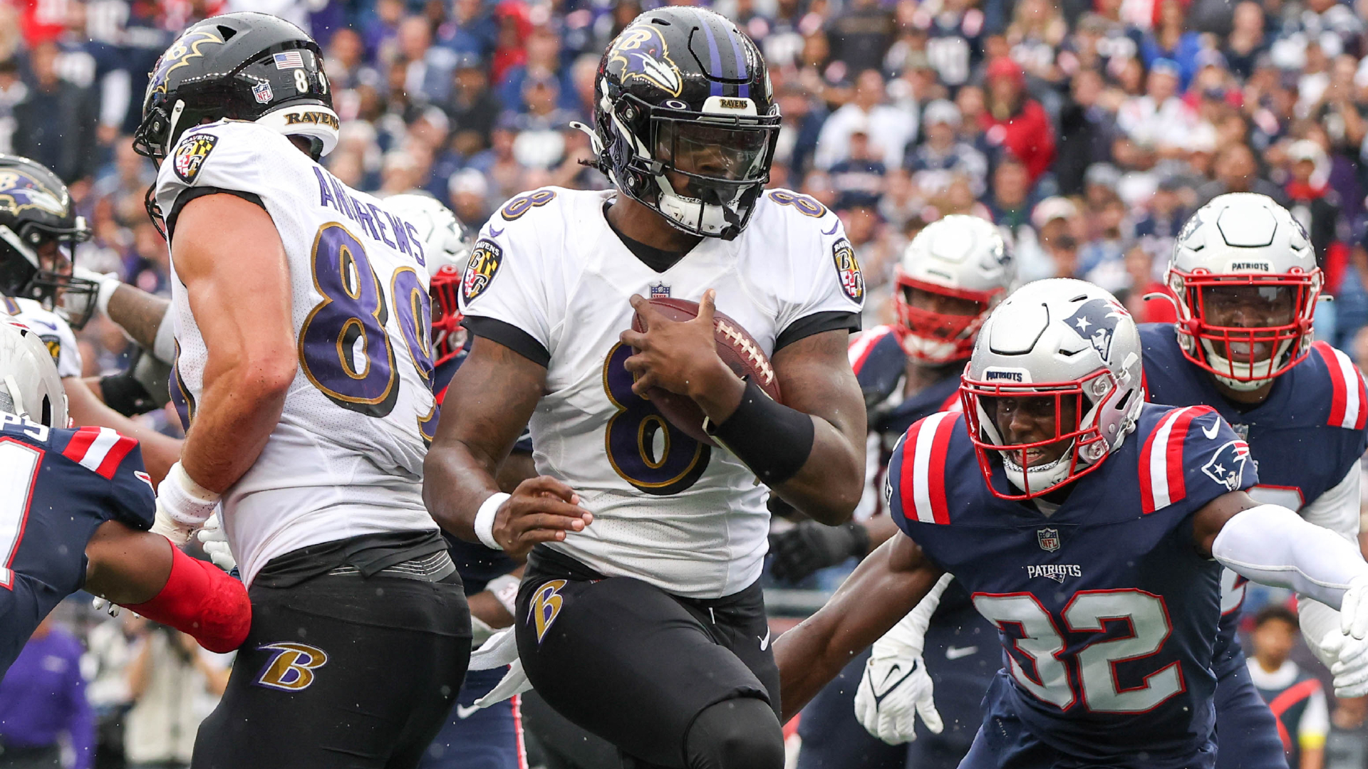 Report: Patriots not in on Lamar Jackson