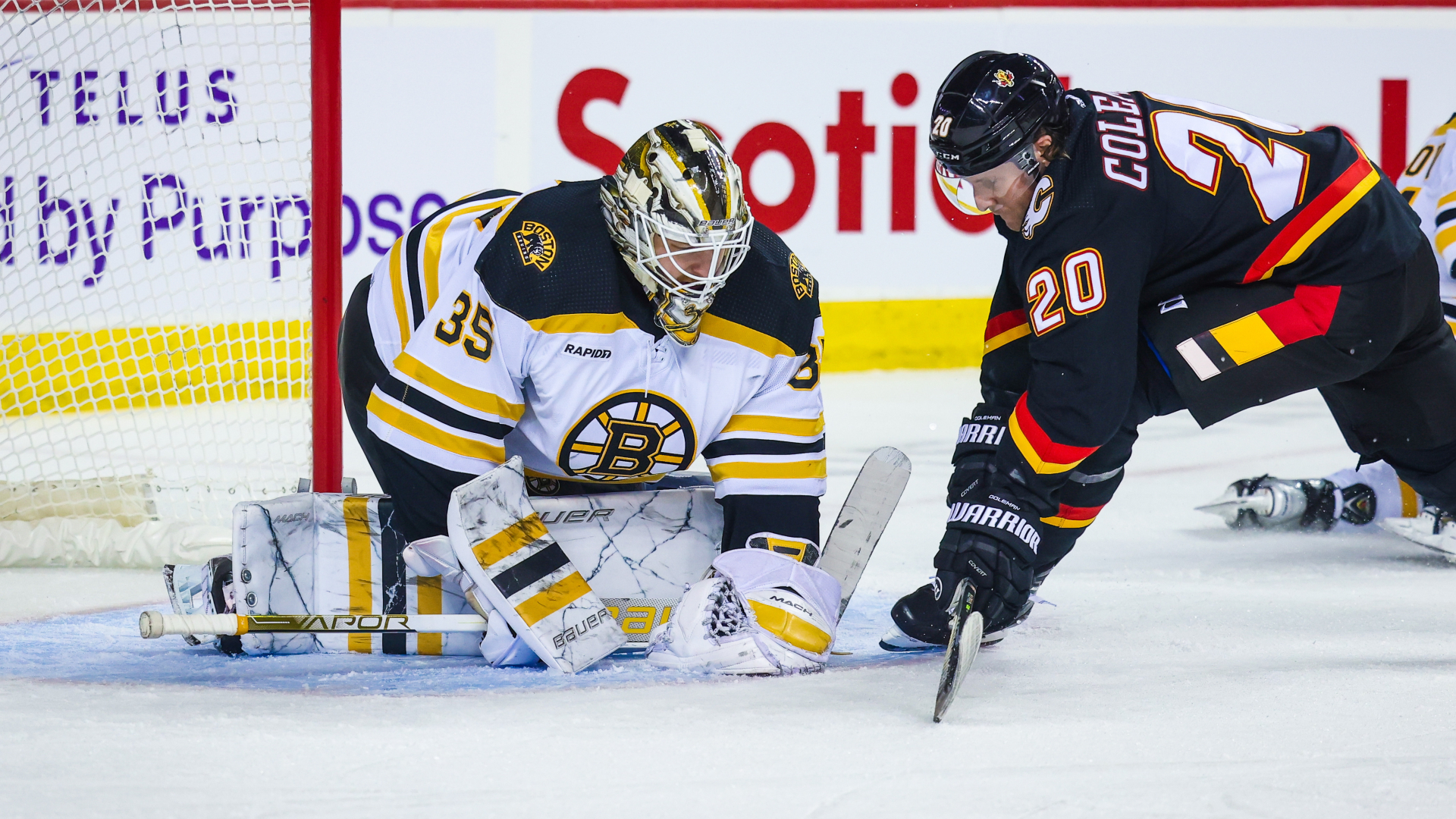 Linus Ullmark Makes Career-High 54 Saves In Bruins' OT Victory