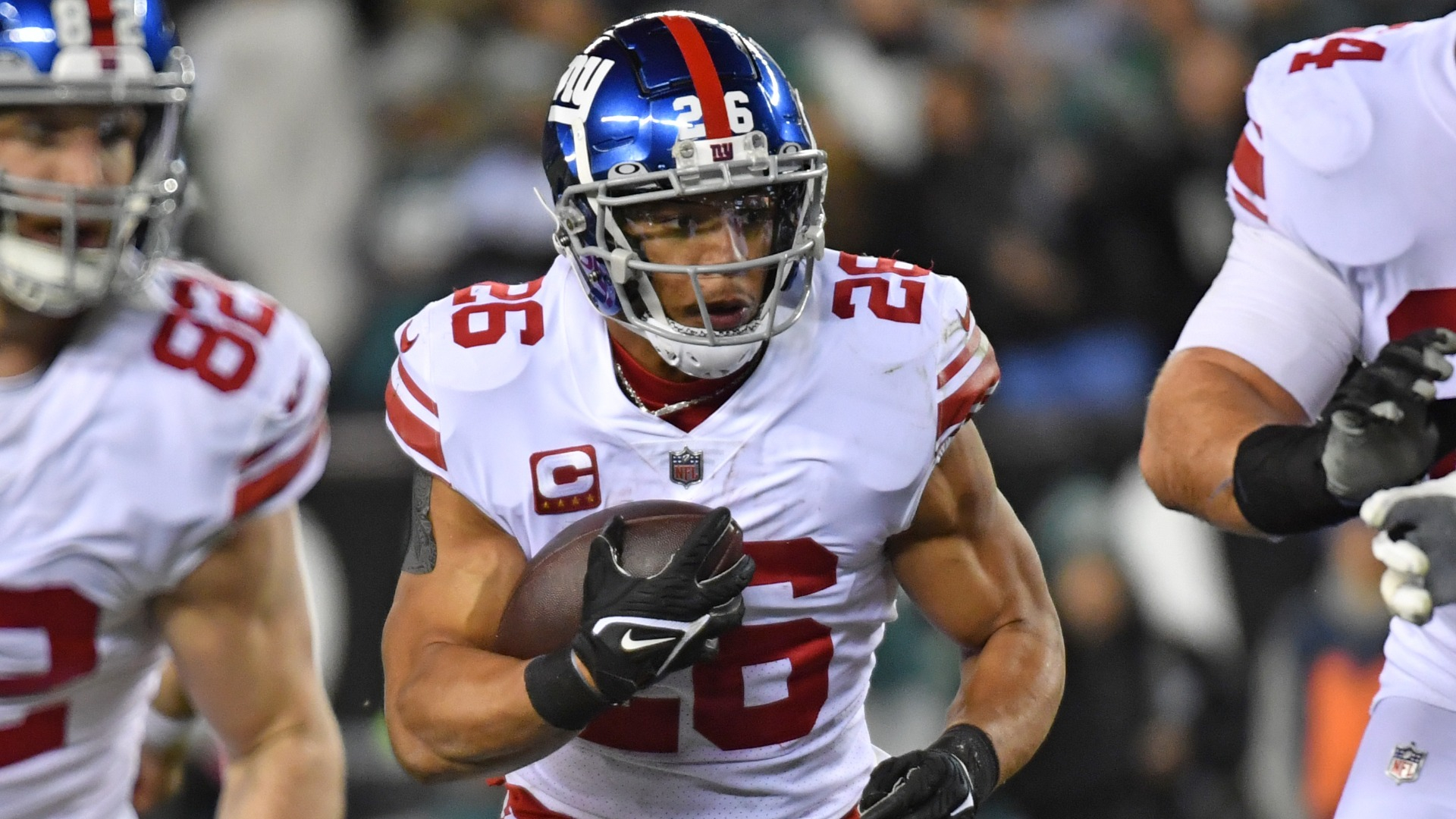 Saquon Barkley mulls sitting out season in 'f--k you' to Giants