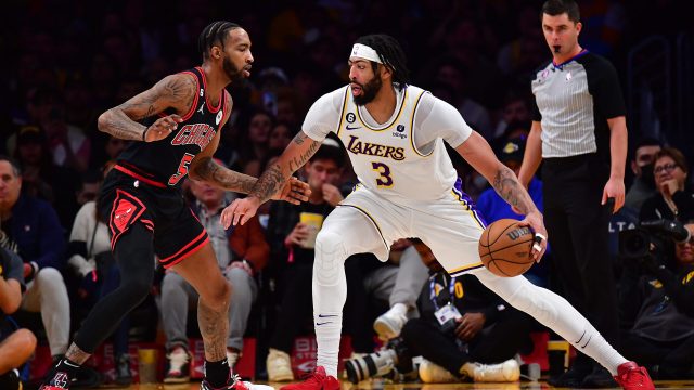 NBA: Chicago Bulls at Los Angeles Lakers