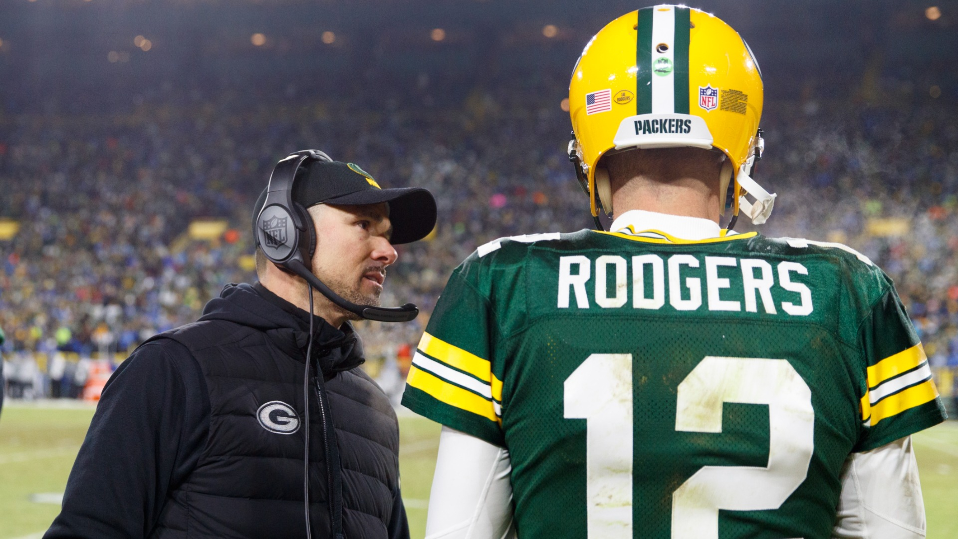 When I came out of the darkness, something changed,' Rodgers says