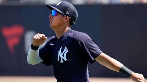 New York Yankees shortstop Anthony Volpe