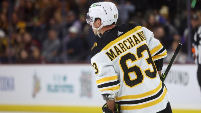 Boston Bruins forward Brad Marchand