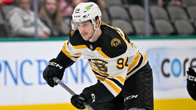 Boston Bruins center Jakub Lauko