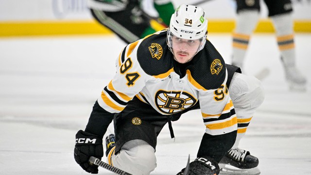 Boston Bruins center Jakub Lauko