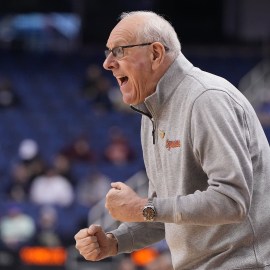 Syracuse Orange head coach Jim Boeheim