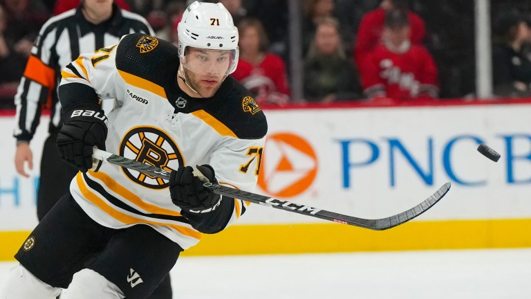 Boston Bruins forward Taylor Hall