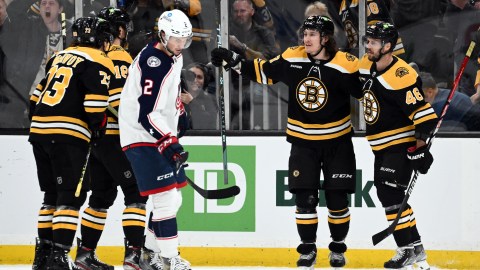Boston Bruins forward Tyler Bertuzzi